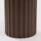 Homeroots 52" Brown Wood Pedestal Base Round Top Dining Table 720942 - alternate 5