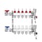 Vevor 5-Branch Radiant Heat Manifold 1/2 in PEX Tubing Floor Heating Manifold Set 7012-25-05-00-NPT - alternate 1