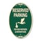 Signmission Reserved Parking For New Mothers & Mother's To-be, 12 Inch X 18 Inch Designer, Heavy Gauge Aluminum A-OV-G-1218-9762 - alternate 1