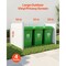 Vevor 4 Panels Vinyl Privacy Screen with Galvanized Metal Stakes 50x50 in White TJ-SKU3 - alternate 5