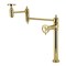 Kingston Brass Deck Mount Pot Filler Faucet, Polished Brass KS3702RX - alternate 1