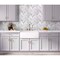 Apollo Tile White 10.4 in x 10.4 in Glass Glossy, Matte Floor and Wall Mosaic Tile 3.76 sqft/case, 5PK APLICL8810A - alternate 8
