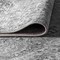 Jonathan Y Modern Persian Vintage Light Grey 5 ft Square Area Rug MDP107B-5SQ - alternate 5