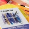 Canson Graduate Mixed Media Pad, Foldover Binding, 20 Sheet, 5.5x8.5 inch, 3PK C525008007 - alternate 7