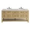 James Martin Vanities Breckenridge 72'' D Vanity, Light Natural Oak w/ Jasmine Pearl Top w/FreePower Wireless Charger 330-V72-LNO-FEJP - alternate 8