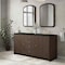 James Martin Vanities Gracyn 72" Double Vanity, Sable, w/ 3 CM Phantome Eclos Widespread Top D125-V72-SBL-WPHT - alternate 5