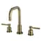 Kingston Brass Widespread Bathroom Faucet with Brass Pop-Up, Antique Brass FSC893DLAB - alternate 1