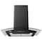 Wrightmaster 30 in. 450 CFM Convertible Wall Mounted Range Hood in Black with 3-Speed Exhaust Fan, Auto Shut Off ZR-75502 - alternate 1