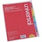 Universal INDEX, LTR, JAN-DEC, COL, WE, 12PK UNV24810 - alternate 2