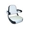 Uni Pro International Harvester 56 Seat Assembly, Black & White Vinyl 7163 - alternate 2