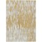 Homeroots 8' X 10' Gold And Ivory Abstract Washable Indoor Outdoor Area Rug 612662 - alternate 7