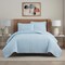 Arkwright Home Brushed Microfiber Quilt Set Queen Light Blue - 1 Set P-MFQT-FQSET-LB - alternate 5