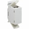 Tripp Lite Eaton Tripp Lite Series Cat6a Shielded In-Line DIN-Rail Mountable Snap-In Coupler (RJ45 F/F), TAA N235-D01-SH-6A - alternate 1