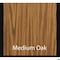 Correll Half Round Econoline TFL Flip Top Table, 48 in W, 23 in to 31 in H, Particleboard Top, Medium Oak FTM2448TFHR-06 - alternate 6