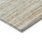 Homeroots 3' X 5' Sage Striped Washable Indoor Outdoor Area Rug 607974 - alternate 7