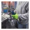 Gloveworks By Ammex Heavy-Duty Industrial Nitrile Gloves, Powder-Free, Large, 8 mil Thick, 9.5" Long, Green, 1000PK GWGN46100 - alternate 7