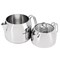 Korkmaz Perla Mega Stainless Steel 1.8 Liter Tea Pot and 3.2 Liter Kettle Set A029 - alternate 5