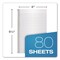 Oxford One-Subject Notebook, Medium/College Rule, Blue Cover, (80) 9.5 x 6 Sheets 65121 - alternate 6