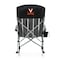 Picnic Time Family Of Brands NCAA Virginia Cavaliers Outdoor Rocking Camp Chair - XL Heavy Duty Camping Chair 805-01-175-594-0 - alternate 1