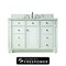 James Martin Vanities 48" S Vanity, Bright White w/Victorian Silver Top w/FreePower Wireless Charger 157-V48-BW-FVSL - alternate 1