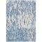Homeroots 8' X 10' Denim Blue And Ivory Abstract Washable Indoor Outdoor Area Rug 612650 - alternate 9