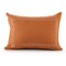 Homeroots 14" X 20" Orange Geometric Cotton Lumbar Throw Pillow 549450 - alternate 6