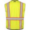Ironwear Type R Class 2 Hi Vis Reflective Mesh 11 Pocket Zipper Safety Vest, Lime, Small 1248-LZ-RD-SM - alternate 2