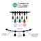 Bulbrite 7.5 - Watt Equivalent S14 Dimmable Medium Screw LED Light Bulb #N/A Multi-Color, 2PK 862824 - alternate 8