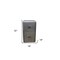 Homeroots 32" Silver Aviator Aluminum Two Drawer Filing Cabinet 489543 - alternate 7
