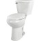 Briggs AltimaMAX White 19-1/8'' Extra Tall Elongated 1.28 GPF Toilet Express 7089 130 - alternate 4