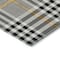 Homeroots 10' X 14' Black Gold And Ivory Plaid Washable Indoor Outdoor Area Rug 601457 - alternate 8