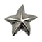 Homeroots Set of Six Silver Starfish Knob Iron Drawer Pull Knobs, 6PK 635777 - alternate 1