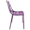 Leisuremod Modern Devon Aluminum Chair, Purple DC23PU - alternate 9