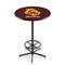 Holland Bar Stool Co 42" Black Arizona State Pub Table, Sparky Logo L216B4236ArizSt-S - alternate 1