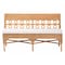 Bali & Pari Oxford Bohemian Light Honey Rattan Dining Bench 258-14175-ZORO - alternate 8