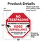 Signmission No Trespassing This Property Is Pro, 10 Inch X 10 Inch, Vinyl Decal OC-D-10-101 - alternate 4