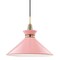 Mitzi Kiki 1 Light Pendant 18 In. Aged Brass/Pink H251701L-AGB/PK - alternate 1