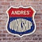 Signmission Andres's Workshop, 6 inch X 6 inch, Plastic Sign, 2PK SHI-P-2PACK-6-489-ANDRES - alternate 4