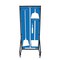 5S Supplies Housekeeping Shadow Board Broom Station V14, Blue / White, Kit + Stand, No Text HSB-V14-BLUE/WHITE-KIT-STAND-NO TEXT - alternate 1