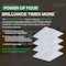 Beyond Led Technology LED Center Basket Troffer, Adj Watt 20W-40W, 5200 Lumens, Adj CCT 3000K-6500K, 100-277V, 2X2, IP40, 4PK 157105 - alternate 5