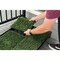 K9 Kennel Store 2ft X 2ft Quick N Clean Potty Station W/Steel Potty Attendant and Pee Guard 2X2PS-PA-PG - alternate 3
