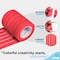 Enday Masking Tape, 1" x 60 Yards, Red, 6PK 8141-6 - alternate 5