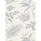 Warner Chandler Off White Botanical Faux Grasscloth Wallpaper 2921-50810 - alternate 1