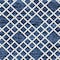 Homeroots 3' X 5' Navy Blue And Ivory Chevron Washable Indoor Outdoor Area Rug 612280 - alternate 9