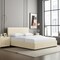 Homeroots Two Piece Beige Upholstered Solid and Manufactured Wood Bedroom Set 569363 - alternate 8