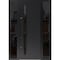 Vdomdoors Steel Door Dekton 0163 Ardesia Nero 96вЂќ/ 2 Side Exterior Windows Sidelites/ Entry Door Painted W1 DEKTON0163EXD-ARD-W14+36+14xH96-RH-I - alternate 1