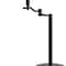 Homeroots 29" Bronze Metal Swing Arm Table Lamp With Off White Empire Shade 524656 - alternate 4