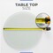 Fab Glass And Mirror 22in in Round Glass Table Top 3/8in Thick Pencil Polish Edge Tempered by, Wall Mirror 22RT10THPETE - alternate 7