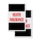Signmission Health Insurance, Vinyl Decals Only 24 Inch x 36 Inch, Vinyl Decal, 2PK DSB-2436-2PACK-Health Insurance - alternate 1