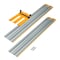 Powertec 53in Circular Saw Track Guide Rail System - Precision Rip-Cut and Cross-Cut Guide 72094 - alternate 1